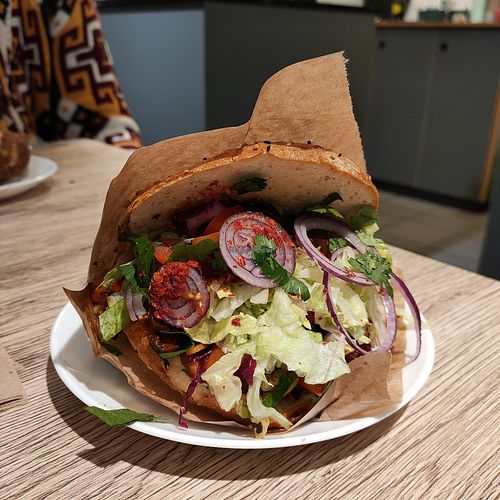 Döner at Plänty Sandwiches in Munich