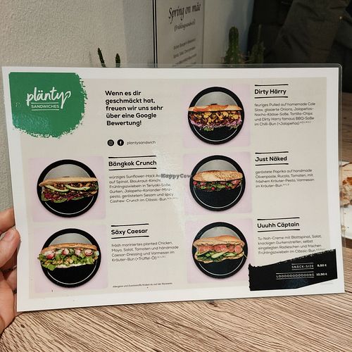  at Plänty Sandwiches in Munich