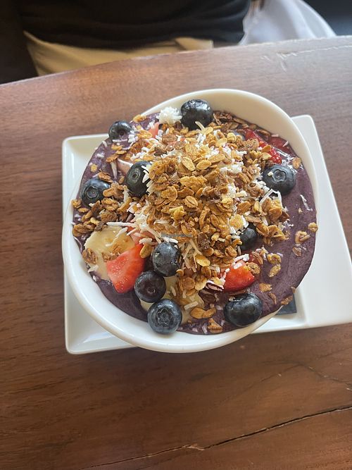 Shredder açaí bowl  at 192 At The Blake in Taos Ski Valley