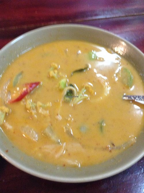 I think it was either green or penang curry at Beetroot Stories Cafe in Chiang Mai