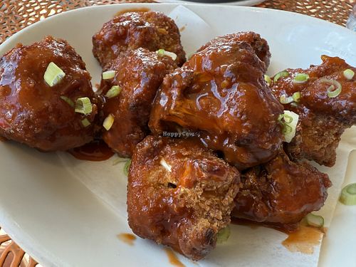 Bufallo Cauli “wings”  at Side Street Kitchen in Point Reyes Station