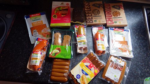 Vegan goodies at LPG BioMarkt - Kreuzberg in Berlin