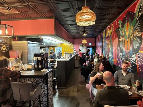   at Penelope's Vegan Taqueria in Chicago