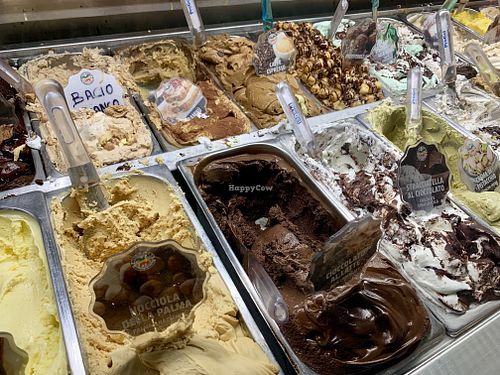 ice cream at Gelateria Della Palma in Rome