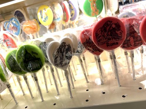 lollies at Gelateria Della Palma in Rome