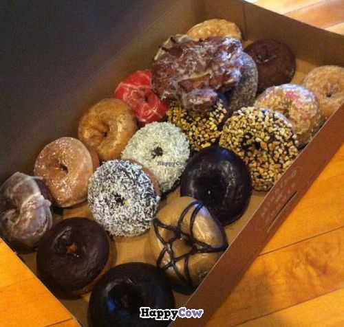Beautiful dozen and a half donuts! at Mighty-O Donuts - Greenlake in Seattle