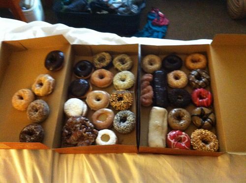 Even more donuts! at Mighty-O Donuts - Greenlake in Seattle