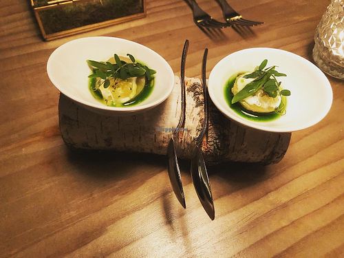 Greetings from the kitchen  at Kopps in Berlin