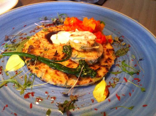 Savory pancake at Kopps in Berlin