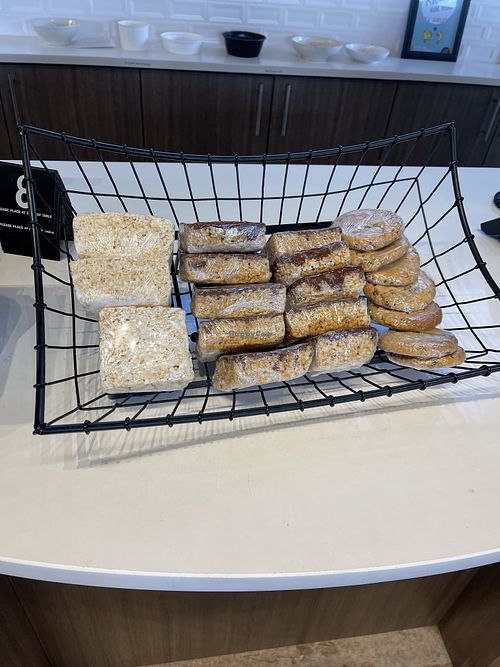 Desserts were vegetarian; not vegan  at Z'mariks Noodle Cafe in Mason City