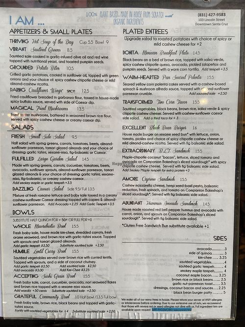   at cafegSC in Santa Cruz