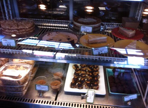 desserts at cafegSC in Santa Cruz