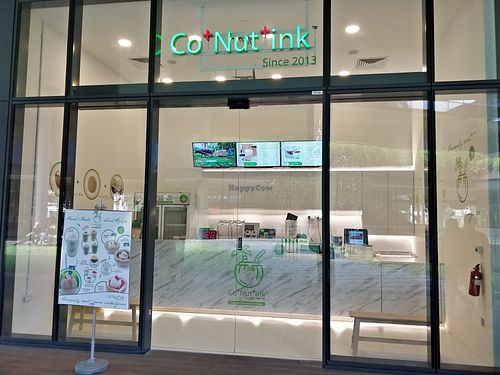 Shop front at Co+nut+ink - Woods Square in North Singapore