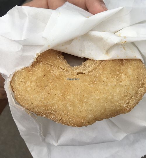 Dusty queen donut (orange and cinnamon)  at OMG! Decadent Donuts in Ascot