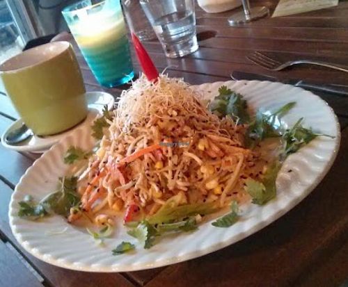 Raw Pad Thai at Mandala & Co in Mermaid Beach