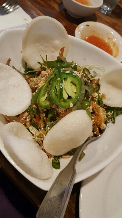 blossom special salad at Blossom Vegetarian in Renton