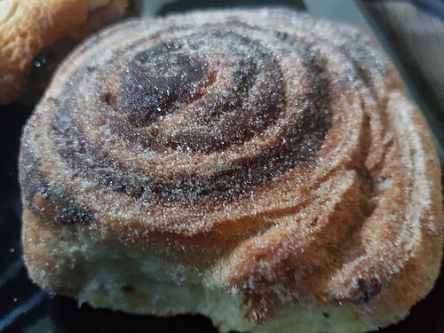 Cinnamon swirl at Number Eight Bakehouse in Darlington