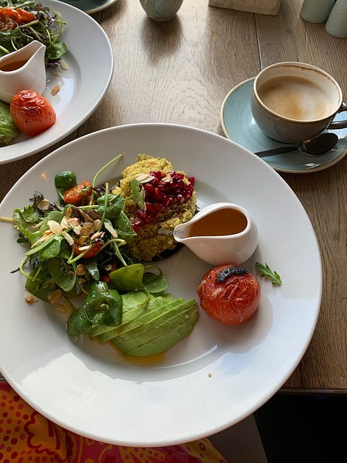 Vegan breakfast  at Caprice in Galway