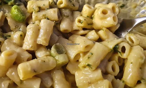 Walnut pesto mac n cheese at Tam's Kitchen in Paignton