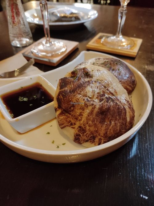 Dumplings at The Electric Sheep in Prague