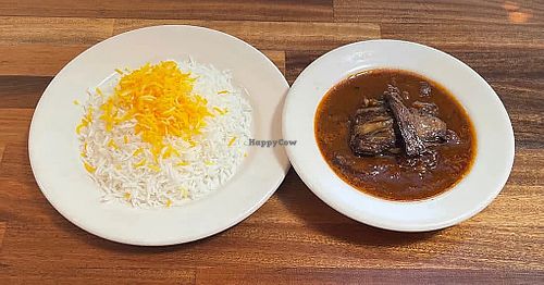 Vegan bademjan   at Daryoush Persian Cuisine in Walnut Creek