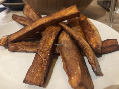 Sweet potato fries  at ISTOK in Belgrade