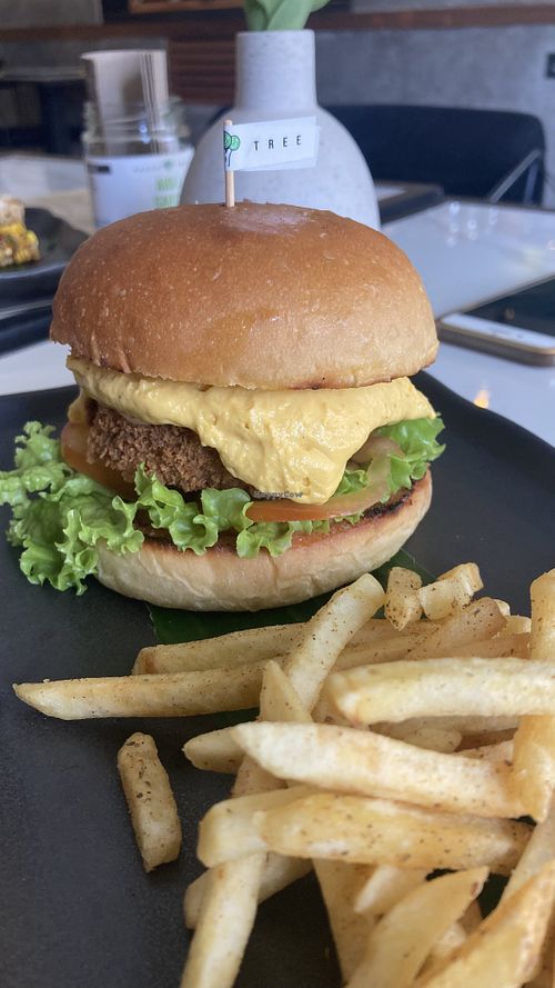 Sauce tree burger  at Sauce Tree Kuta in Kuta