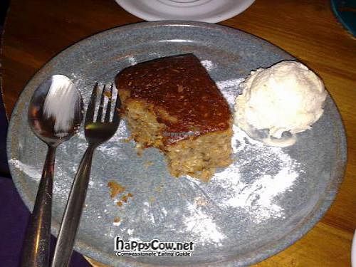 Chesters - Warm Carrot Cake at Chesters Restaurant and Bar  in Worcester