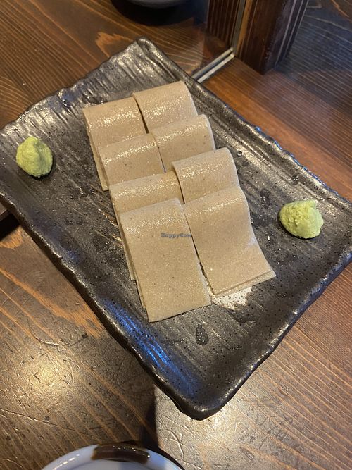 Soba sashimi  at Kagetsuan in Tokyo