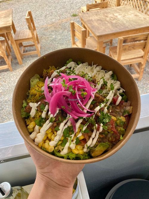 Tijuana bowl at Oh My Fries in Los Angeles