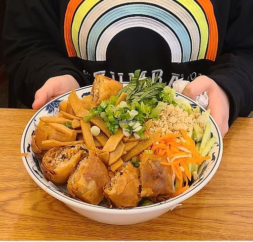 Vermicelli bowl, vegan at Viet House in Fairfax