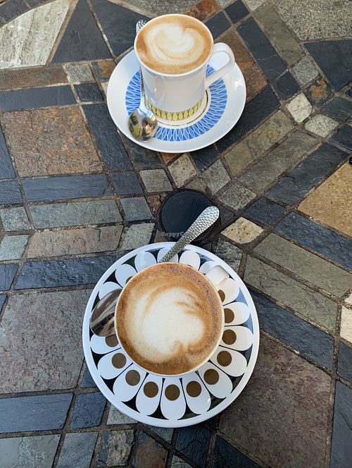 Soya flat whites   at Mooch in Hebden Bridge