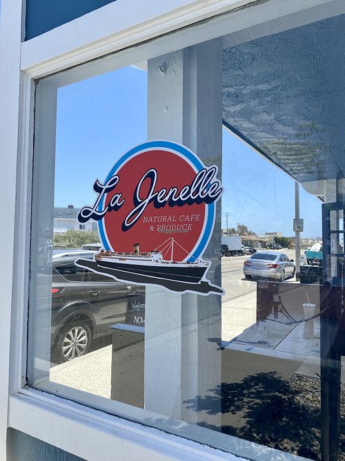 Logo  at La Jenelle Natural Cafe in Oxnard