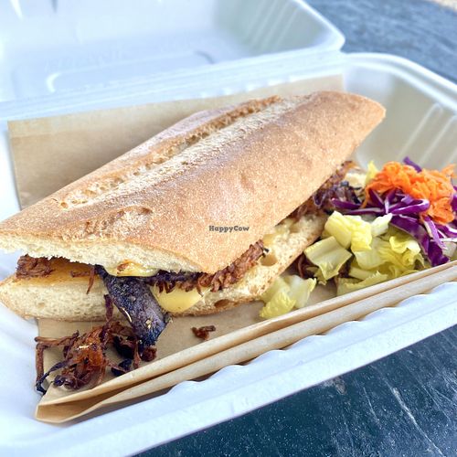 Mushroom Cheesesteak   at La Jenelle Natural Cafe in Oxnard