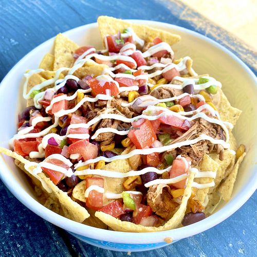 Nachos   at La Jenelle Natural Cafe in Oxnard