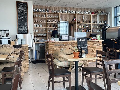 Sehr leckeren Kaffee  at Kaffeerösterei in Heligoland