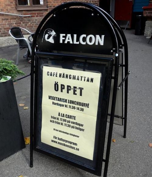 Cafe Hangmattan at Musikens Hus at Cafe Hangmattan at Musikens Hus in Gothenburg