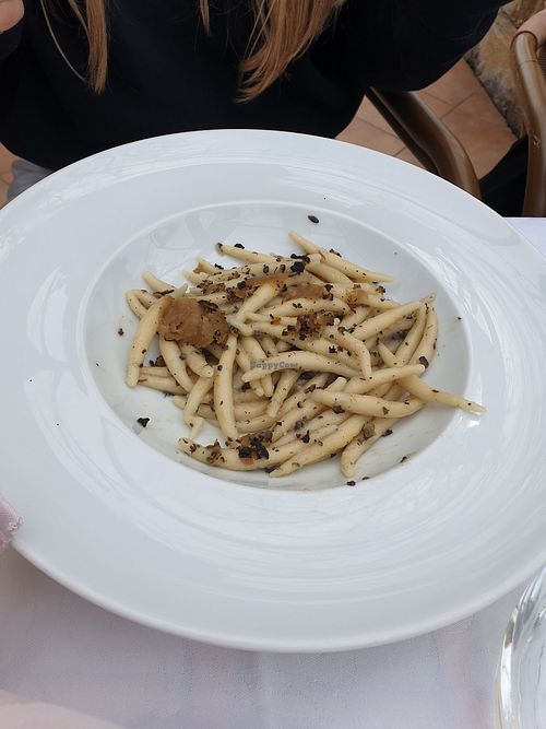 Truffle Pljukanci Pasta at Villa Romana in Porec