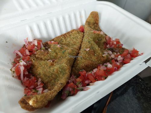 Tapa mundi 2024 / Latinamerican inspired vegan tapas at Distrito Vegano Invernadero in Madrid