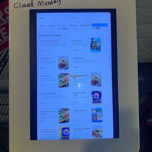 Menu  at Sushi But Like Vegan in Washington