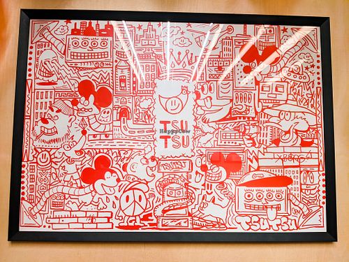 Poster on the wall at Tsu Tsu at Tsu Tsu in Berlin