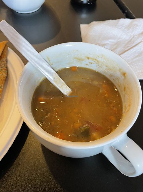 Lentil soupp  at La Tartine in West Chester