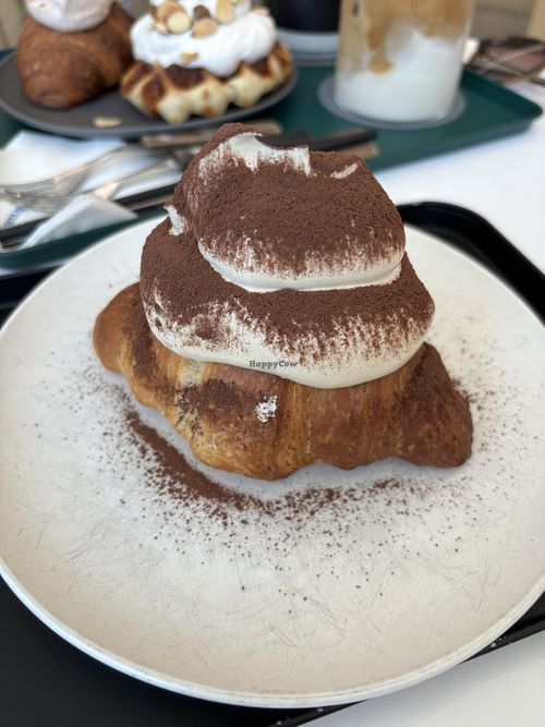 Mocha croissant   at Nuldam Space - 널담은공간 경복궁점 in Seoul