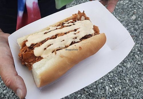 Homemade Seitan Cheesesteak   at Sammies in Bellingham