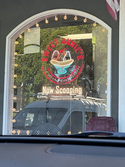 Yay  at Sweet Annie's Ice Cream in Marco Island