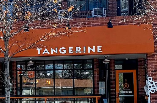 Outside of building at Tangerine in Lafayette