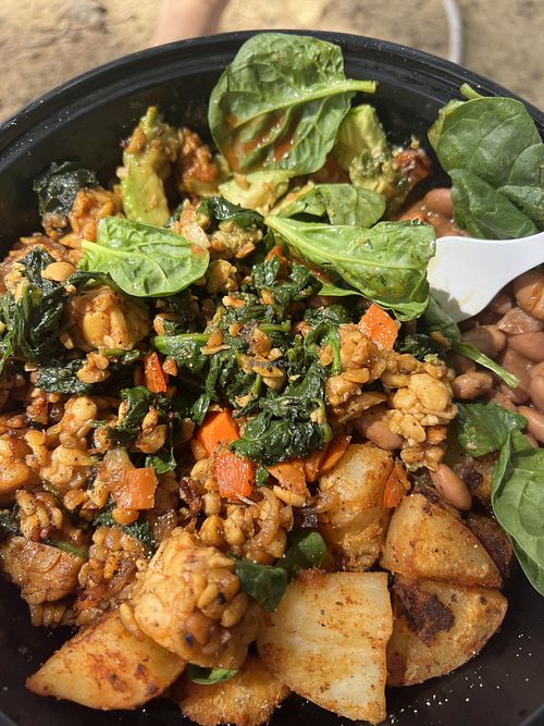 “the vegan”   at Tangerine in Lafayette