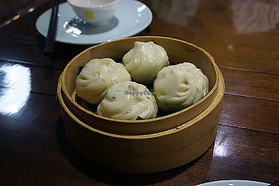 vegetable steamed buns at Fu Hui Ci Yuan Vegetarian Restaurant in Beijing