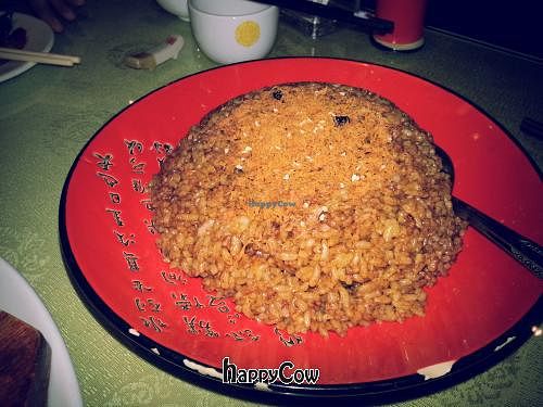 Fried rice (no egg) at Fu Hui Ci Yuan Vegetarian Restaurant in Beijing