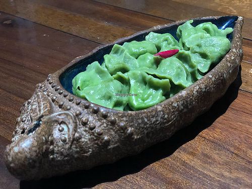 Dumplings  at Fu Hui Ci Yuan Vegetarian Restaurant in Beijing